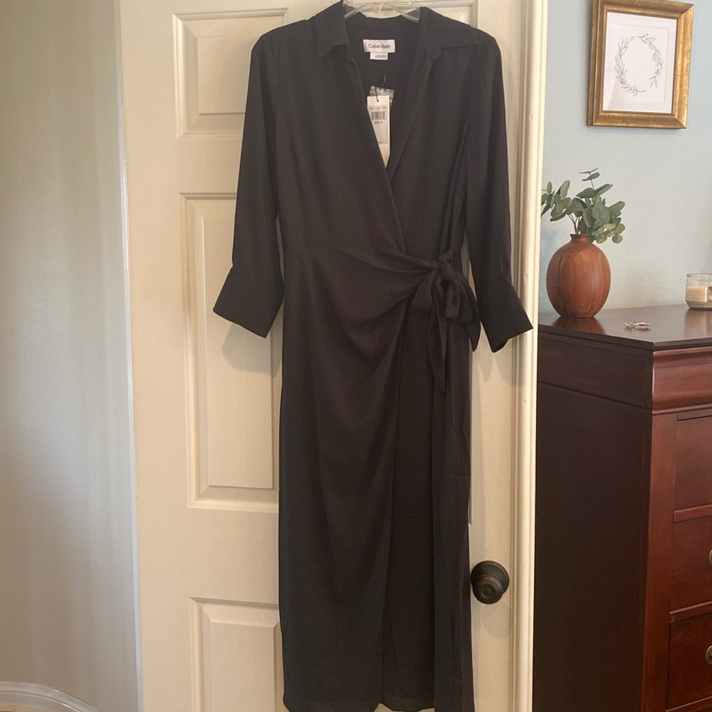 Calvin Klein Wrap Dress